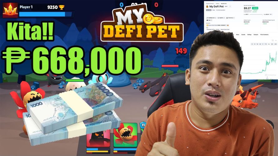 ₱668,000 Kita in 15 Days! Paano ako Kumita sa My Defi Pet Token DPET?