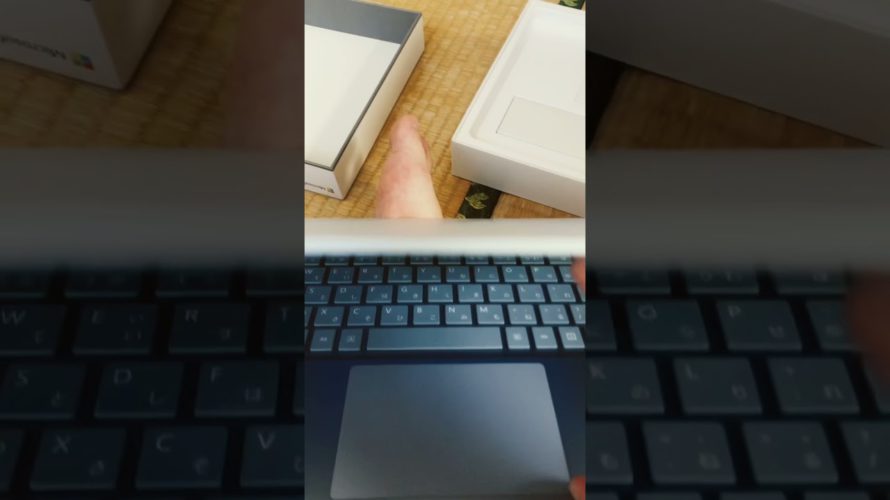 Windows surface laptop goを開封するだけの動画#shorts
