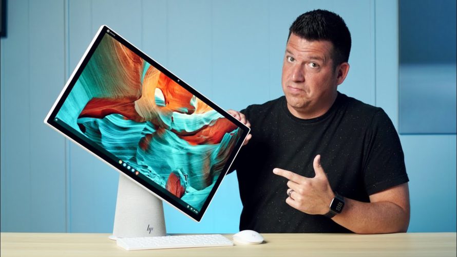 First Look! HP’s Unique “Twist” On The Chromebase