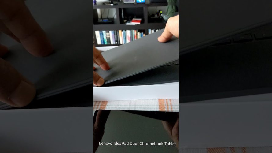 Lenovo IdeaPad Duet Chromebook Tablet | 10.1″ Touch Screen 2-in-1 Chromebook Laptop/Tablet Unboxing
