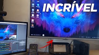 Transformei Meu Smartphone Em Um PC – Apresentando Samsung Dex