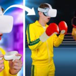 Это БУДУЩЕЕ VR игр! **3D игры в реальной жизни ** VR OCULUS QUEST 2