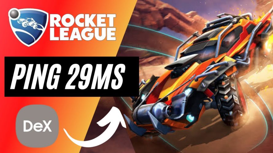 Geforce Now LATAM – Gameplay Rocket League com Samsung DEX