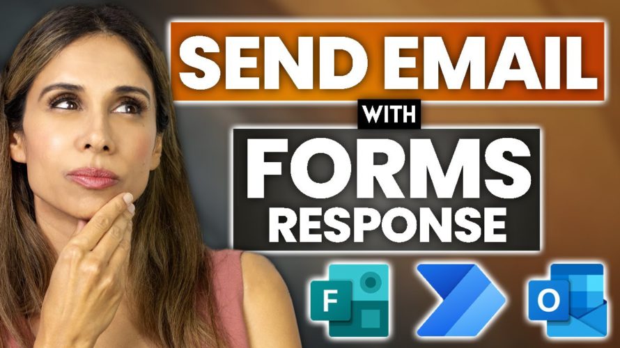 How To Send Forms Responses to Outlook With Power Automate (based on the answer)