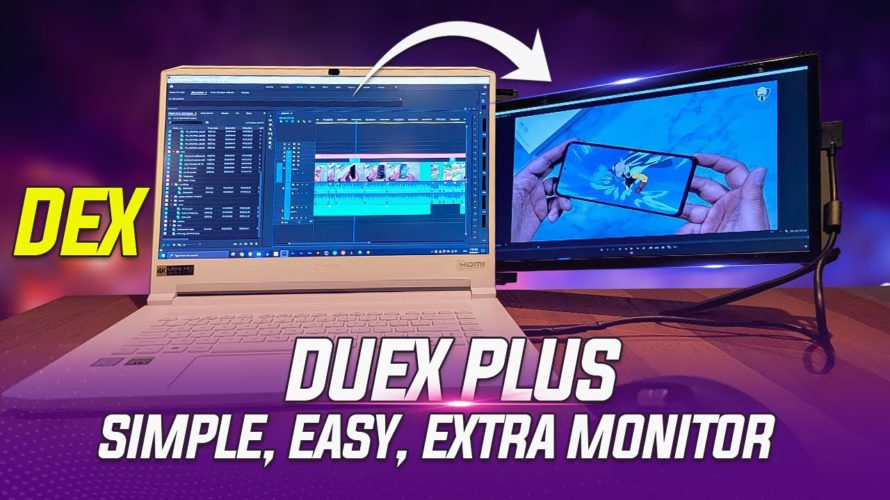 Mobile Pixels DUEX Plus 13.3 Portable Monitor For Laptops & Samsung DEX