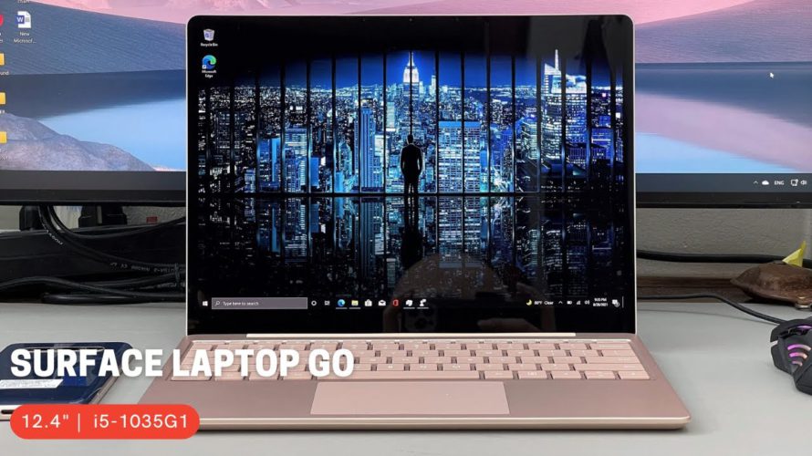 Surface Laptop Go Gold | ultrabook siêu di động | laptop tốt cho học online