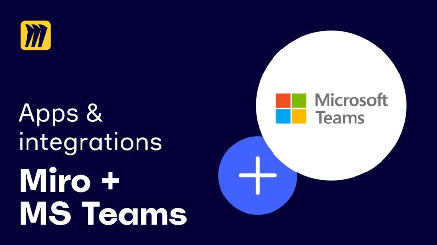 The Miro for Microsoft Teams integration
