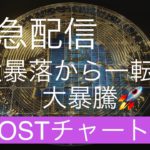 【IOST】緊急配信　大暴落から一転大暴騰🚀IOSTチャート分析#仮想通貨 #btc #iost