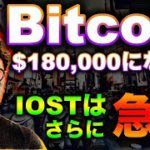 IOST急騰。BTC含め底堅さ健在。菅首相辞任で日経急騰。雇用統計後はチャンス？