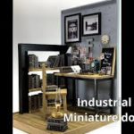 [ DIY ] ミニチュアワークスキットを自分好みに仕上げる [ Work Space Industrial Style ] [ Miniature Room ][ Miniature kit ]