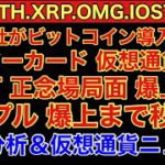 【相場分析】リップル爆上なるか？IOST正念場‼️ビットコインイーサリアムネムIOST.OMG.BTC.ETH.XRP.XEM.NEM