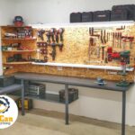 DIY Dream Workshop Garage – Transforming an old room into a Man Cave with using Parkside Tools