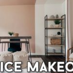 DIY OFFICE MAKEOVER ON A BUDGET | MID CENTURY MODERN HOME | HOME OFFICE ROOM DECORATING IDEAS | DIY