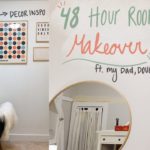 Extreme Room Makeover in 48 hrs. | ft. DIY Pegboard Shelf & Reveal