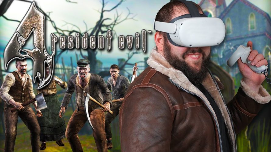 Resident Evil 4 VR On The Oculus Quest 2 Is FANTASTIC!