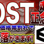 【大暴落注意!】IOSTは今の価格帯を抜けないとやばい!特に保有者は急落に気をつけて下さい!これからの立ち回りをプロトレーダーが徹底解説します!【仮想通貨】