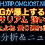 【相場分析】OMGが爆上する理由‼️イーサリアム強気‼️IOSTビットコインリップルネムパレットBTC.ETH.XRP.NEM.PLT