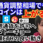 調整中もこのコインは上がる‼️仮想通貨 ニュース + BTC ETH XRP IOST SAND MANA チャート分析