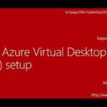 Basic Azure Virtual Desktop (AVD) setup