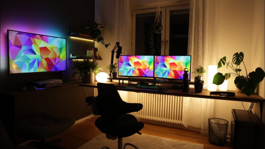 Building The Ultimate DIY Home Office – Desk Setup 2021