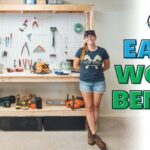 How To Build A Workbench For Your Garage | Easy 2×4 DIY!