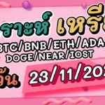 วิเคราะห์เหรียญ BTC/BNB/ETH/ADA/DOGE/NEAR/IOST ประจำวันที่ 23/11/2021