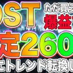 【ついに爆上げ】IOSTが260倍の上昇を開始!!短期トレンド転換について徹底解説!!【仮想通貨】【ビットコイン】
