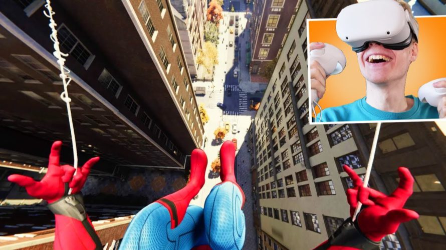 This Spider-Man VR Game is AMAZING! (Oculus Meta Quest 2)