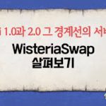 Wisteria Swap) Defi 1.0과 2.0의 적절한 결합