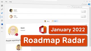Microsoft 365 Roadmap Radar | What’s New in Microsoft 365 | January 2022 Update