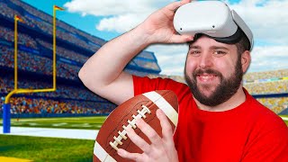 VR Football Game On The Quest 2!