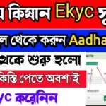 Pm Kisan Ekyc Problem Solve||মোবাইল দিয়ে আধার ekyc করুন|| pm kisan aadhar OTP problem solve।