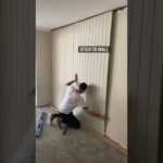 Transform your space ─ How to install wall panels #homediy #short