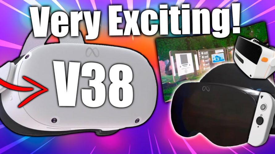 New Quest v38 Features, Face Haptics, Standalone x86 Headset & More!