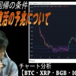 主要アルト心配なし【BTC・XRP・BGB・IOST・XYM】