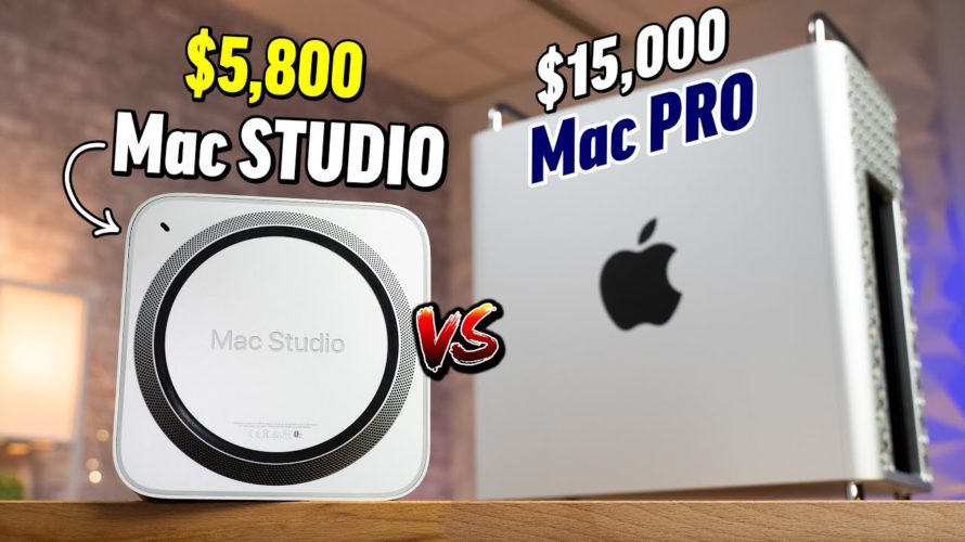 Mac Studio vs Mac Pro – M1 Ultra will BLOW your Mind! 🤯