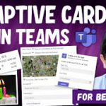 Adaptive Cards in Microsoft Teams using Power Automate | Beginners Tutorial