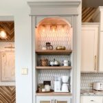 DIY COFFEE NOOK from an empty niche