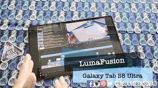Day 10 – LumaFusion and DeX Tips – Samsung Galaxy Tab S8 Ultra