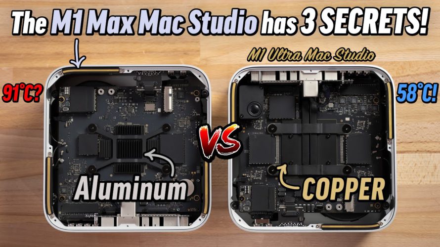 M1 Max Mac Studio FULL Teardown & Thermal Throttle Test!