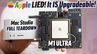Mac Studio FULL Teardown – M1 Ultra chip REVEALED!