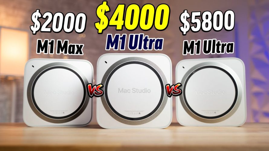Mac Studio Ultimate Comparison – Is M1 Ultra Worth it?!