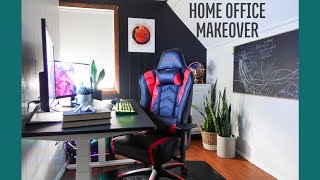 Work From Home Office Room Makeover 2022 | Standing Desk