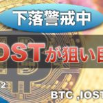 【BTC、IOST、LUNA】下落注意中、IOSTが狙い！！（2022年3月12日 相場分析）