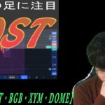IOST上昇シグナルは日足でも可能【BTC・IOST・BGB・XYM・DOME】
