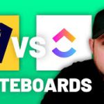 ClickUp vs Miro Whiteboards for Project Management