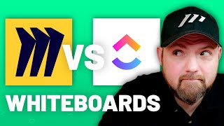 ClickUp vs Miro Whiteboards for Project Management
