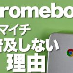 【急減速中】Chromebookがイマイチ普及しない理由。ぱっとしない理由を