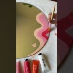 Your Next DIY Project? New Mirror Painting! ✨ w/ Crockd Acrylic Paint