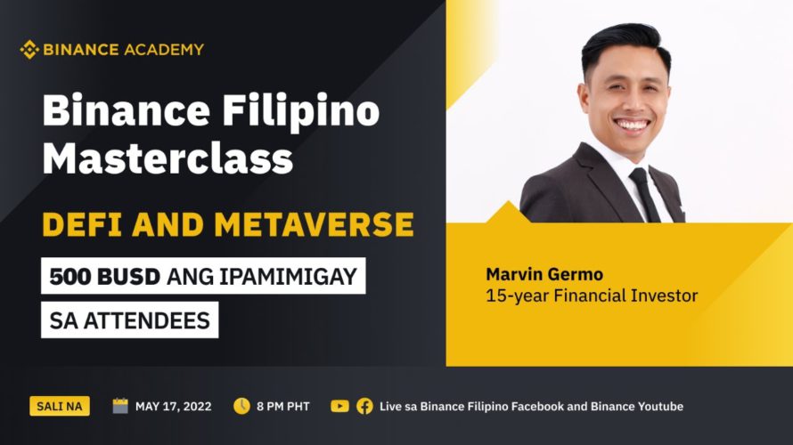 Binance FIlipino Masterclass – DeFi and Metaverse